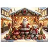 Image de WOODEN.CITY Puzzle en bois de Noël de 1000 pièces avec 100 figurines festives uniques   Marché de Noël - 54 x 39 cm, fabriqué dans l'UE
