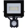 Image de EDO, projecteur DORAN LED avec un capteur, 10W, 4000K,735lm, projecteur led detecteur, projecteur led detecteur de mouvement, spot led exterieur avec detecteur, EDO777674