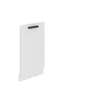 Image de BELINI Habillage de Porte Lave-Vaisselle PZ45 | Meuble Sans Plan de Travail | Accessoire pour Cuisine - Taille: 1,6 x 45 x 71,5 cm | Couleur: Blanc Mat