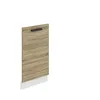 Image de BELINI Habillage de Porte Lave-Vaisselle PZ45 | Meuble sans Plan de Travail | Accessoire pour Cuisine - Taille: 1,6 x 45 x 71,5 cm | Couleur: Chêne Sonoma