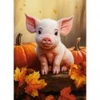 Image de Castorland Mignon Cochon d'Automne