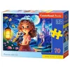 Image de Puzzle 70 Princesse avec chouette Castor