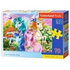 Image de Puzzle 70 licornes mignonnes Selfie Castor