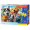 Image de Puzzle 70 Animaux Selfie Roulette