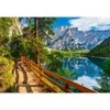 Image de Castorland Lac de Braies, Italie