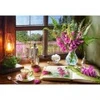 Image de Castorland Nature Morte avec Mufliers Violets
