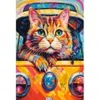 Image de Castorland Chat qui Voyage en Buse