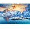 Image de Castorland Lever de Soleil sur Sakrisoy, Lofoten, Norvège