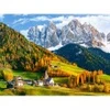 Image de Castorland Église de Sainte-Madeleine, Dolomites
