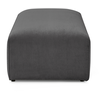 Image de Pouf gris BOBOCHIC MEGEVE