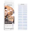 Image de NEONAIL Gel Stickers Easy On - Ongles Gel Autocollant UV - Vernis Autocollant - Ongles Autocollants Adhésif UV - Nail Art - Manucure & Pedicure - M11