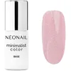 Image de NÉONAIL Vernis Semi Permanent Base Coat 7,2 ml - Vernis Gel UV Semi Permanent - Rosa - Minimalist Color Base Shiny Rouge Tone - Vernis à Ongles - Gel Polish - Gel UV - Nail Art