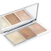 Image de NEO MAKE UP Palette d’enlumineurs 3 teintes - Shine Is Mine - Texture Crème-Poudre - Brillance Modulable Longue Durée - Visage & Corps - Vegan & Sans Cruauté
