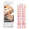 Image de NEONAIL Gel Stickers Easy On - Ongles Gel Autocollant UV - Vernis Autocollant - Ongles Autocollants Adhésif UV - Nail Art - Manucure & Pedicure - M14