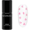 Image de NEONAIL Vernis Semi Permanent Couleur 7,2 ml - Self Love Era - Transparent avec des Coeurs Roses Intégrés - Vernis Gel UV à Ongles - Gel Polish - Gel UV Couleur - Nail Art