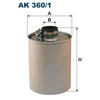 Image de Filtron Filtre pour Carter aération, ak360/1
