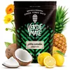 Image de Verde Mate Green Pina Colada 0,5kg | Yerba mate au goût inspiré de la boisson exotique | Yerba mate avec ananas et noix de coco | Stimulation | Yerba mate brésilienne | 500 g