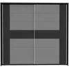 Image de Armoire 2 portes coulissantes DOLCE BLACK EDITION