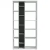 Image de Bibliothèque GREETY coloris blanc et gris