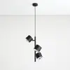 Image de ALDEX Suspension 1047E, à 3 lampes, noir