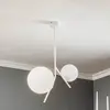 Image de ALDEX Suspension Dione, à 2 lampes, blanc