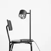 Image de ALDEX Lampe à poser Bot, noir tête de lampe orientable