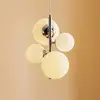 Image de ALDEX Suspension Dione, à 4 lampes, chromée