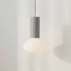 Image de ALDEX Suspension Flo, beige, à 1 lampe, verre