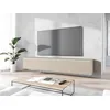Image de Muebles Slavic Meuble TV Lowboard D 180 cm, Meuble TV, Table TV, Éclairage LED en option, Meubles de salon, Couleur Gaya (sans éclairage LED)