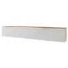Image de Meuble TV Lowboard D 180 cm, Meuble TV, Table TV, éclairage LED en option, couleur marron/béton ondulé (sans éclairage LED)
