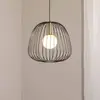 Image de SIGMA Suspension Bell M, Ø 33 cm, à 1 lampe, noir/doré/blanc