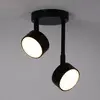 Image de SIGMA Spot pour plafond Nemo, 21 cm, à 2 lampes, noir, orientable, GX53