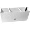 Image de Jardinière Rato 30 litres avec système d'arrosage en blanc 60 x 25 x 24 cm