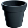 Image de Pot en plastique avec support Lofly en couleur anthracite 58,2 (L) x 58,2 (l) x 52,3 (H) cm