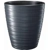 Image de Pot en plastique Maze avec réservoir 68L en couleur anthracite 47,5 (L) x 47,5 (l) x 52,3 (H) cm