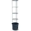 Image de Jardinière de tomates Prosperplast Jardinière de tomates en plastique anthracite 39,2 (longueur) x 39,2 (largeur) x 31,5-153 (hauteur) cm