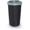 Image de KEDEN Seau de recyclage avec couvercle ouvert pratique 45L Compacta R 39x39x65 cm