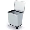 Image de KEDEN Seau de recyclage de forme carrée 30L Systema 39x29x41 cm