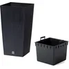 Image de Marmite Rato 49 litres avec insert 32,5 x 32,5 x 61 cm en couleur anthracite