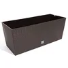 Image de Jardinière Rato 72 litres avec système d'arrosage couleur chocolat 80 x 33 x 32 cm