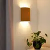 Image de Duolla Applique murale Celine, Soro, jaune moutarde, tissu, E27