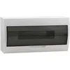 Image de Petite boîte à fusibles IP40 - Montage en saillie - 1 rangée - 12 modules - 1 rangée - 1 rangée - Avec rail DIN - Répartiteur en saillie - Montage en saillie
