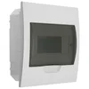 Image de Boîte à fusibles IP40 - Encastrée - 1 rangée - 8 modules - 1 x 8 - Avec rail DIN - Répartiteur encastré