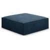 Image de Mazzini Sofas - Pouf Vanda bleu roi - 100x80x36 cm OS