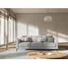 Image de Mazzini Sofas - Canapé Venus 3 places Gris Clair - 220x92x90 OS