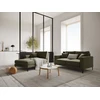 Image de Mazzini Sofas - Canapé velours Venus 2 places Vert - 158x92x90 cm OS