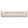 Image de Maison Héritage - Canapé Modulaire Velours Adams 4 Places beige clair - 286x96x70 cm OS