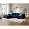 Image de Milo Casa - Canapé Modulaire Velours Tropea 4 Places bleu roi - 282x188x63 cm OS