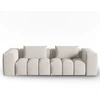 Image de CXL by Christian Lacroix - Canapé Modulaire Lorella 3 Places beige - 230x85x70 cm OS