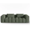 Image de CXL by Christian Lacroix - Canapé Modulaire Lorella 3 Places vert olive foncé - 230x85x70 cm OS